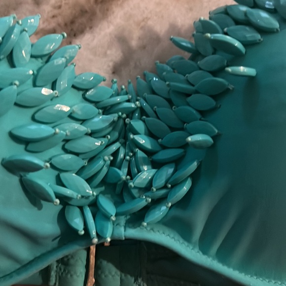 Teal bikini top - Picture 2 of 5